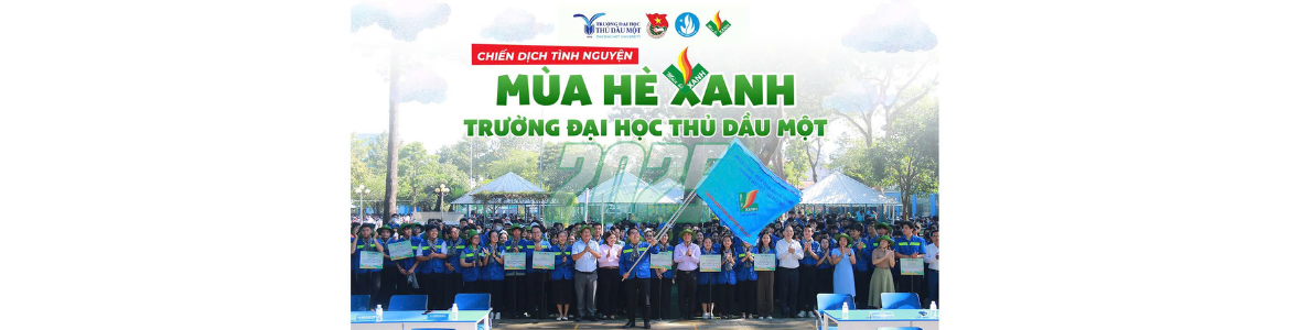 MÙA HÈ XANH TRƯỜNG ĐẠI HỌC THỦ DẦU MỘT